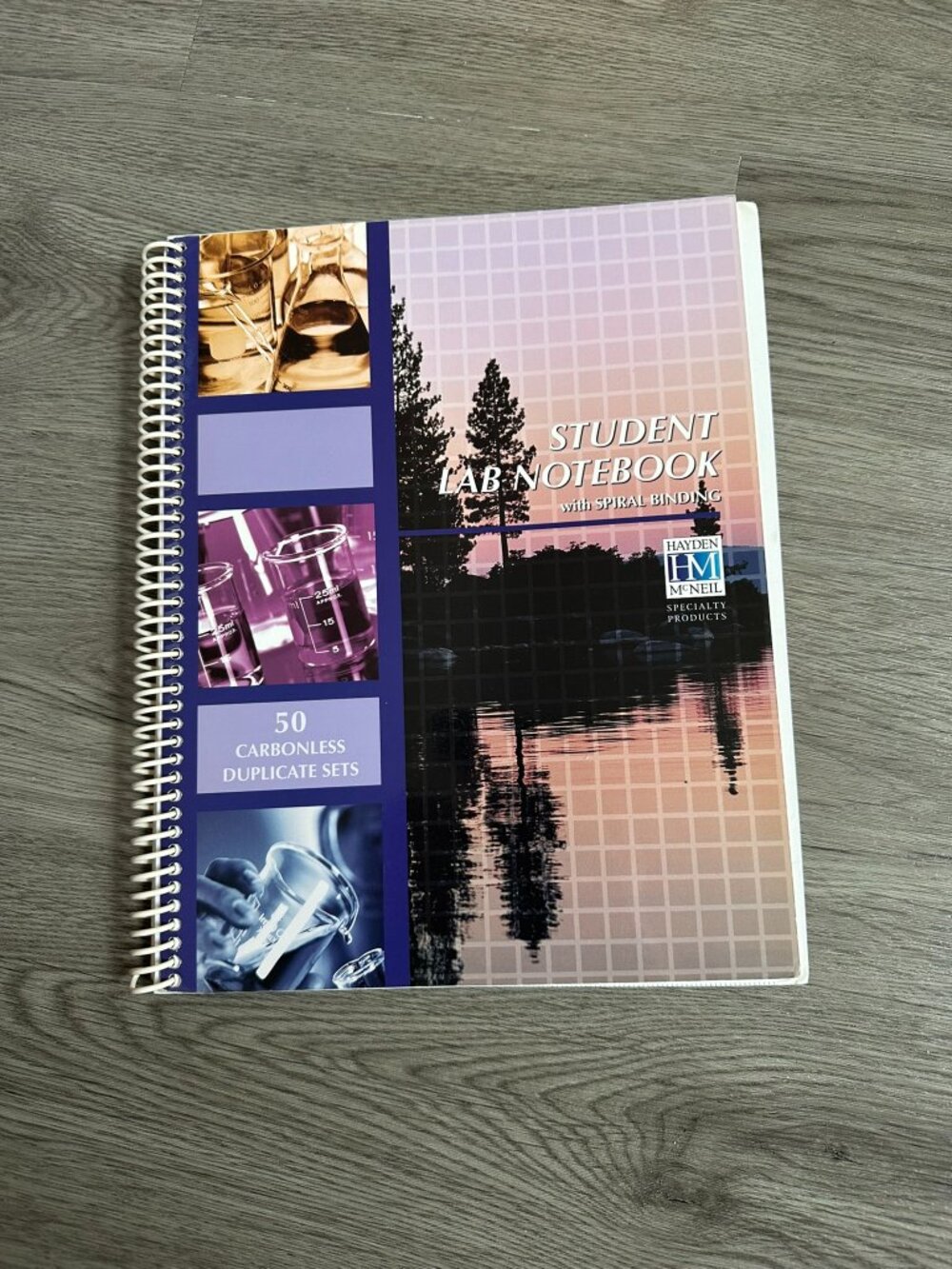 NEW Student Lab Notebook: 50 Carbonless Duplicate Sets - ISBN: 978-1-930882-23-2